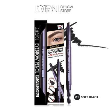 [New] L'OCEAN EYEBROW PENCIL PROFESSIONAL ดินสอเขียนคิ้วหัวตัด 3D